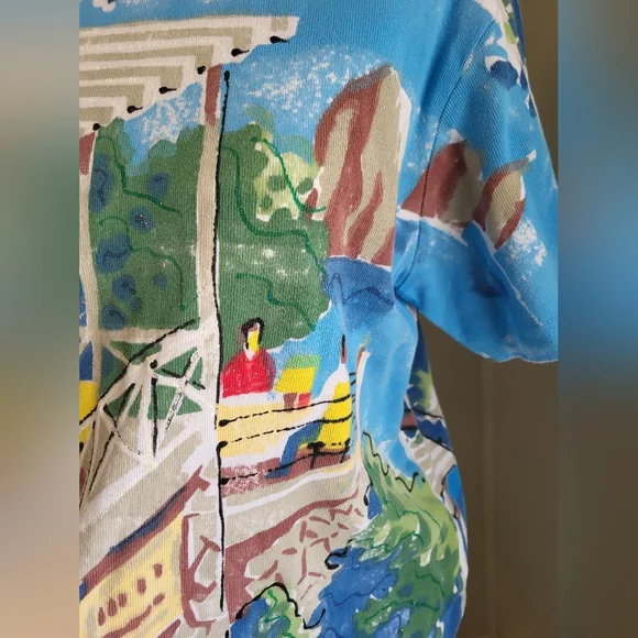 Vintage Michael Leu Top - Picture 4 of 8